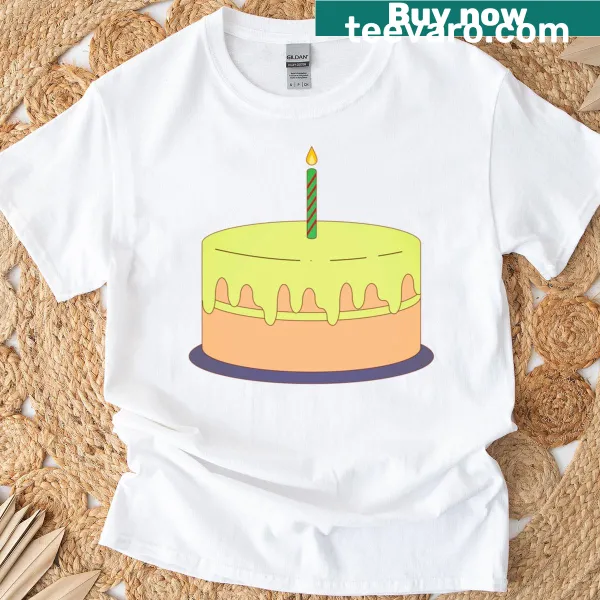 T-shirt featuring an illustration of a delicious limon cake