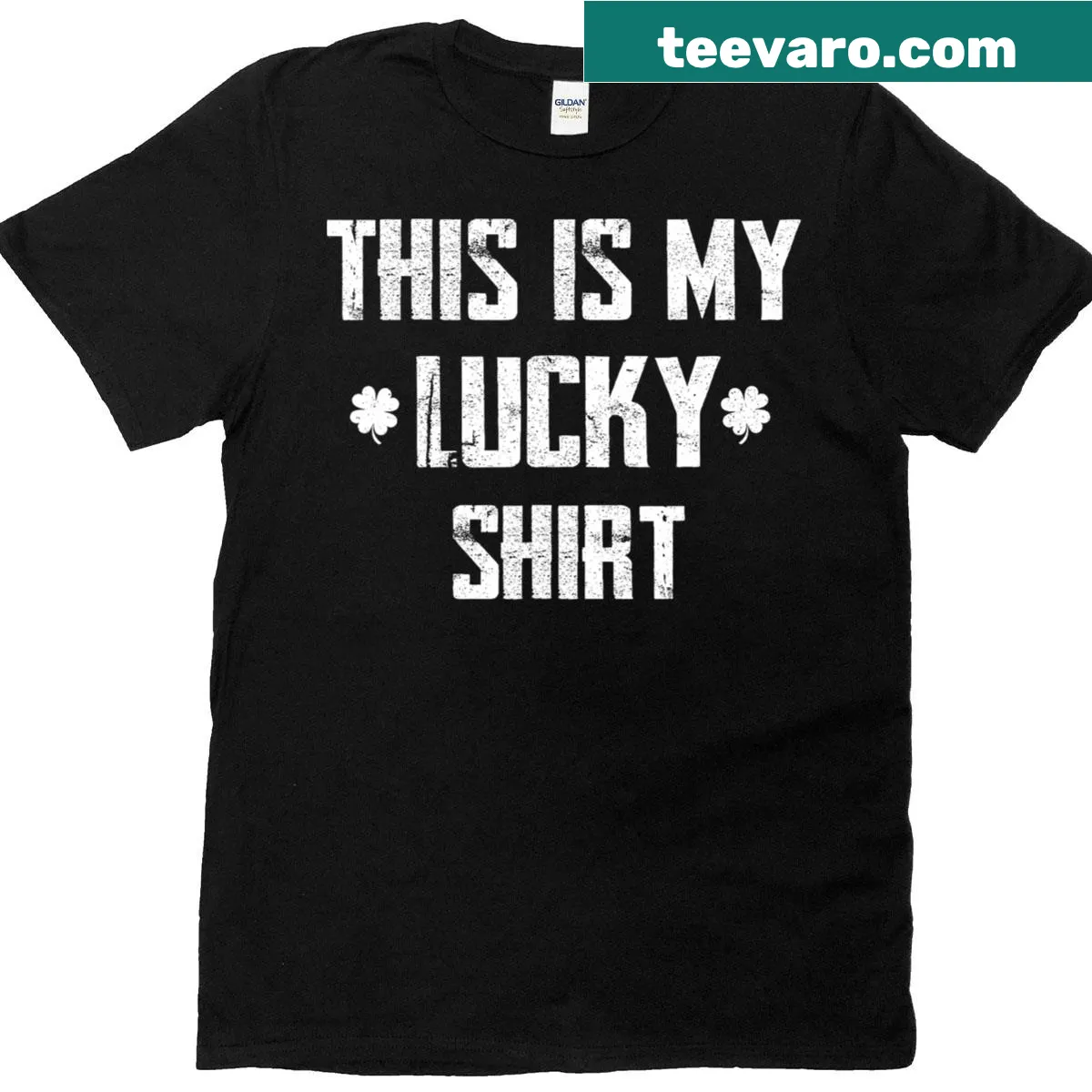 Funny St. Patrick's Day T-shirt for men and kids — on a men's t-shirt