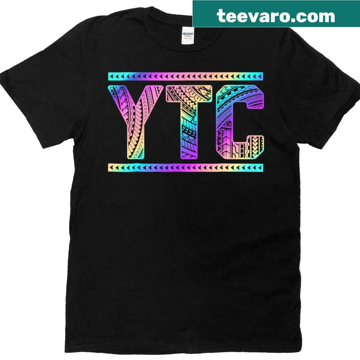 Funny saying typography on a tie-dye t-shirt — on a men's t-shirt