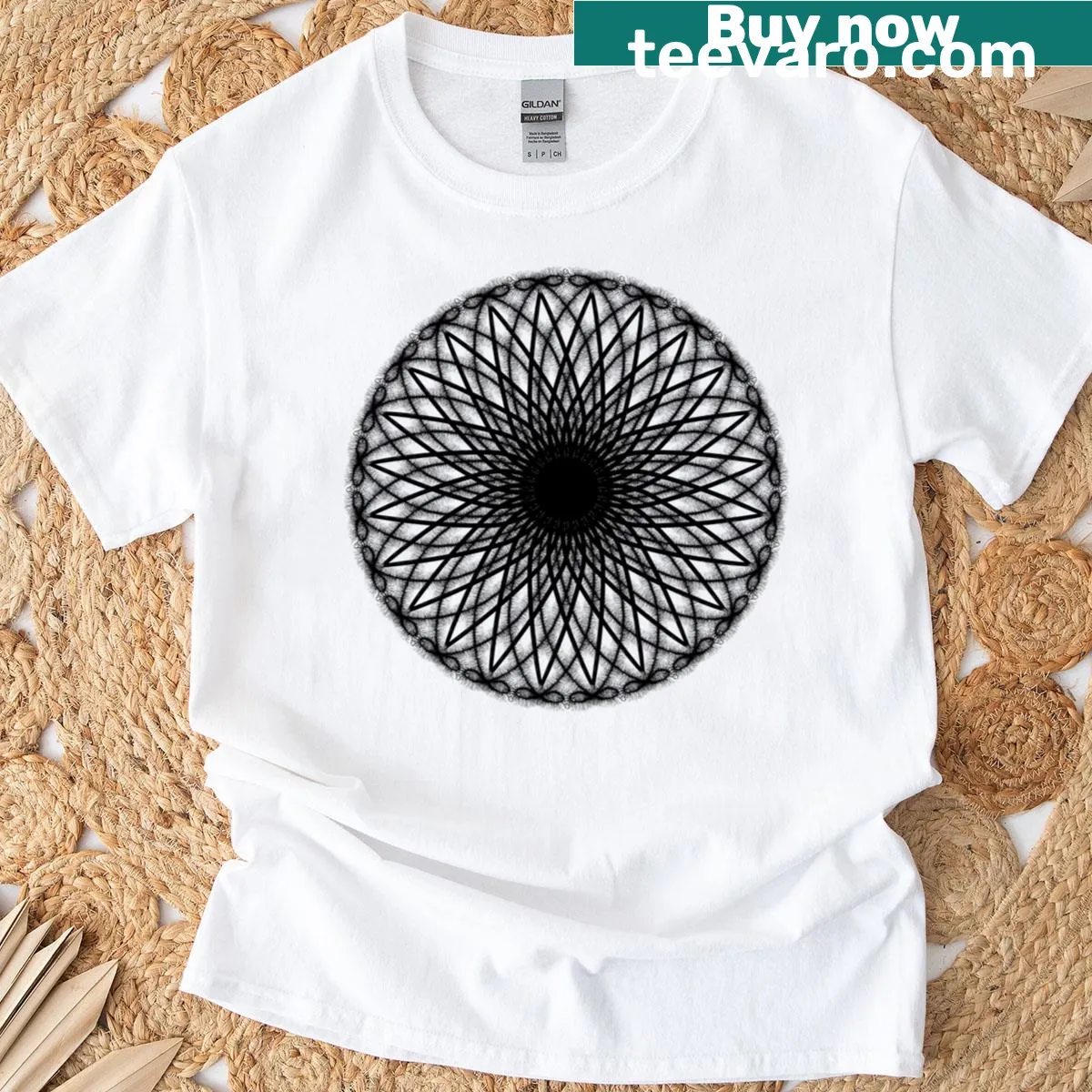 T-shirt with the phrase 'Darkstar 51' in a bold, edgy design. — on a men's t-shirt