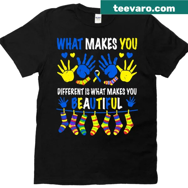 Down Syndrome awareness t-shirt with inspirational text