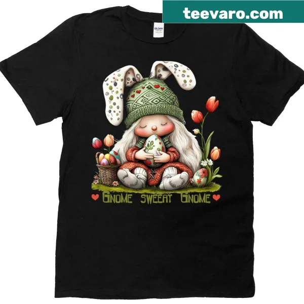 Gnome-themed T-shirt with playful saying