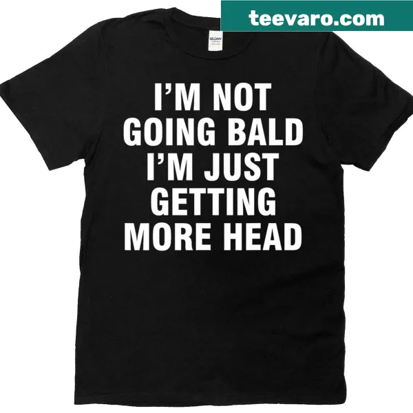 Funny dad t-shirt with baldness joke for fathers
