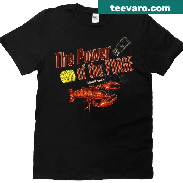Funny crawfish boil t-shirt with humorous graphic and text