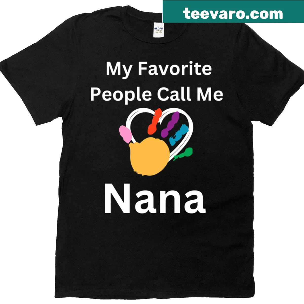T-shirt declaring My Favorite People Call Me Nana — on a men's t-shirt