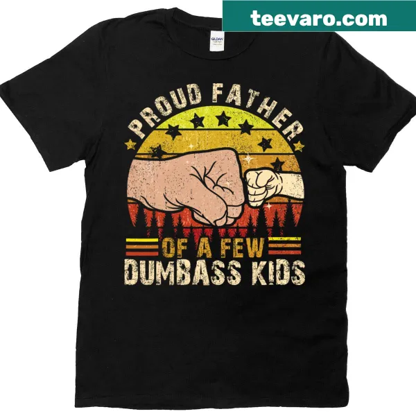 Funny retro Father's Day T-shirt for proud dads