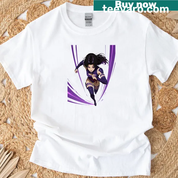 Psy wordmark graphic on a minimalist T-shirt design.