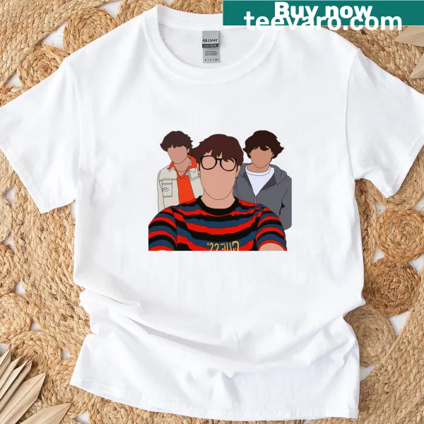 Artistic T-shirt featuring the Sturniolo Triplets design