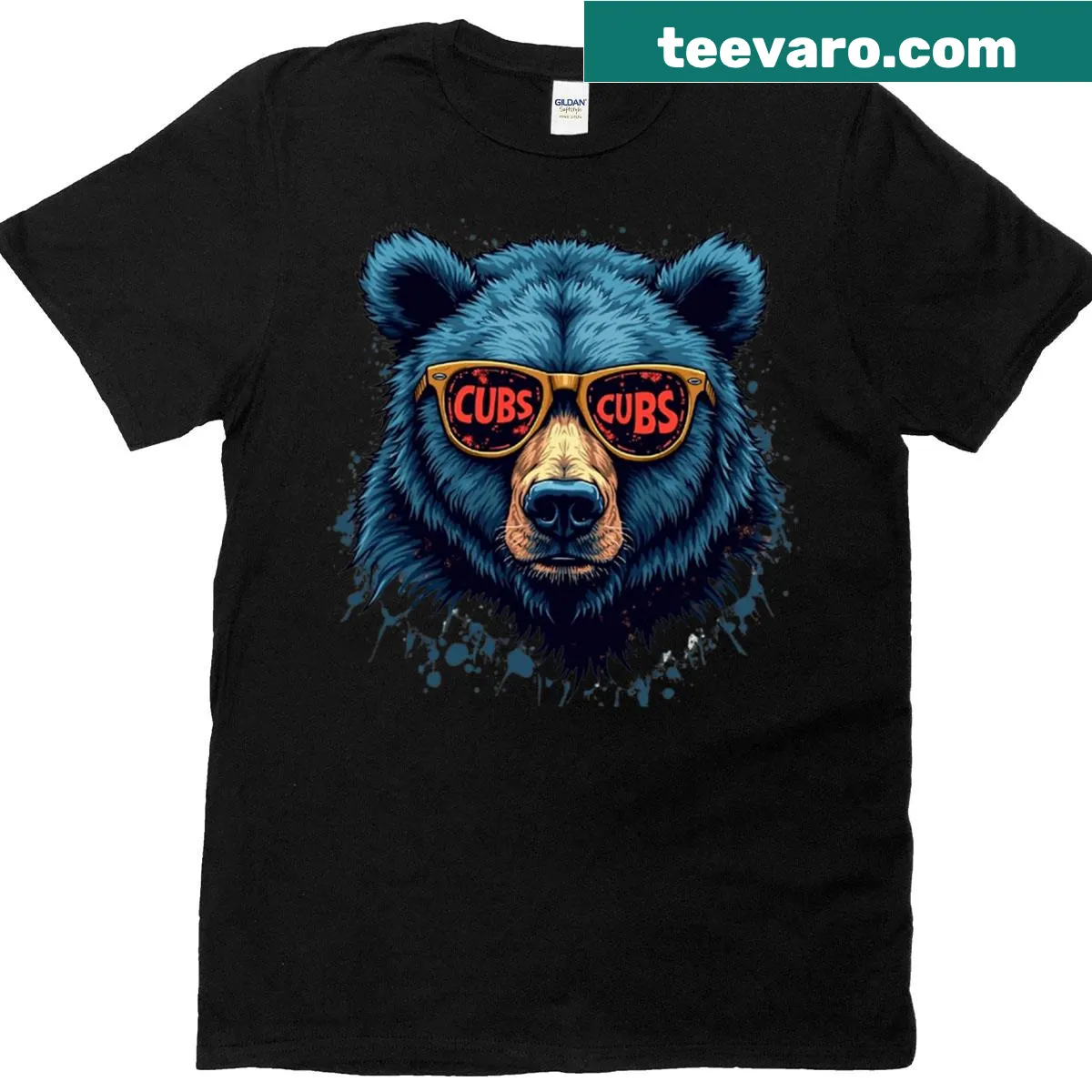 Vintage Cubs T-shirt featuring a classic logo design. — on a men's t-shirt
