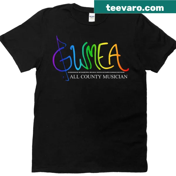 G Clef design T-shirt celebrating music