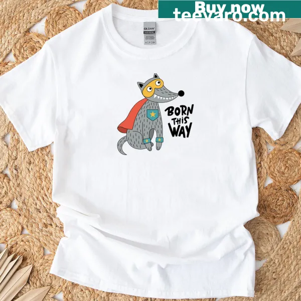 Hero themed t-shirt with bold text