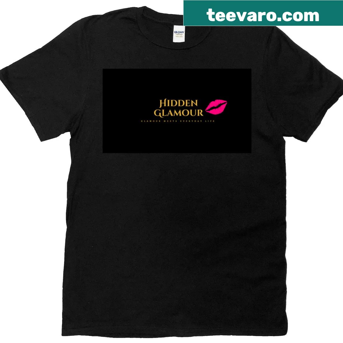 Playful TV and YouTube graphic on T-shirt — on a men's t-shirt