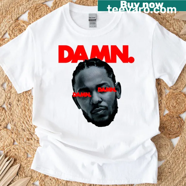 Vintage Kendrick Lamar graphic t-shirt with nostalgic elements