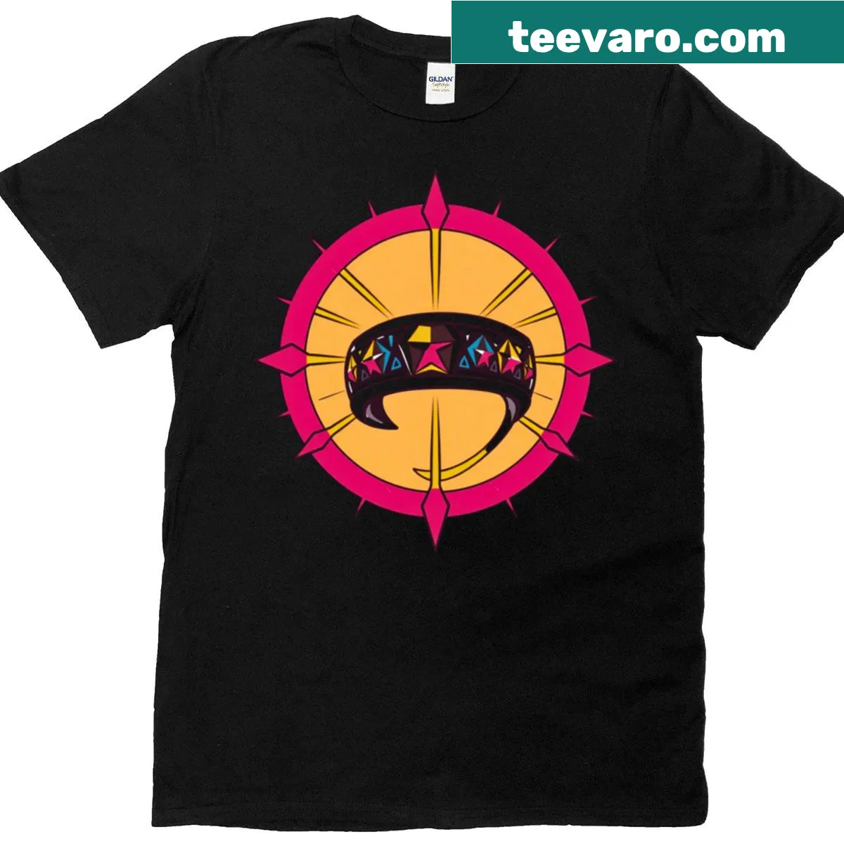 Fantasy-themed T-shirt with the phrase 'One Ring To Rule Them All' — on a men's t-shirt