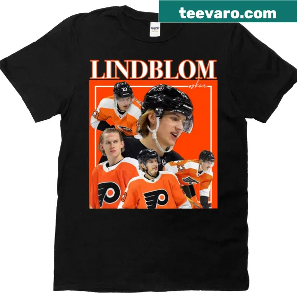 Retro design T-shirt celebrating Oskar Lindblom