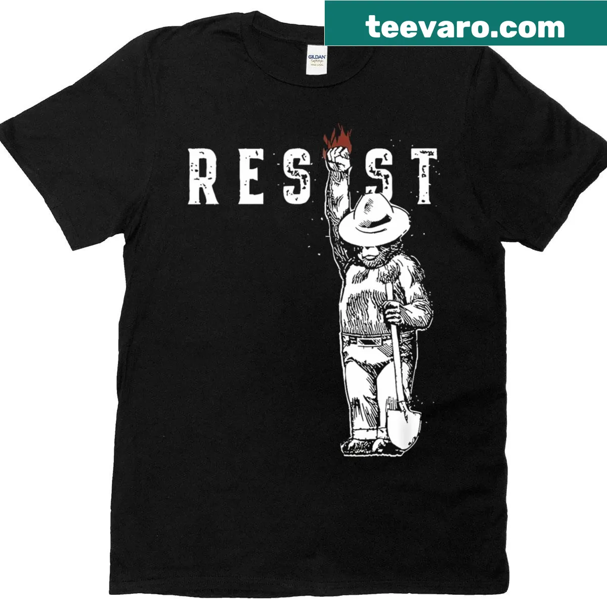 Bear graphic t-shirt with a strong design — on a men's t-shirt