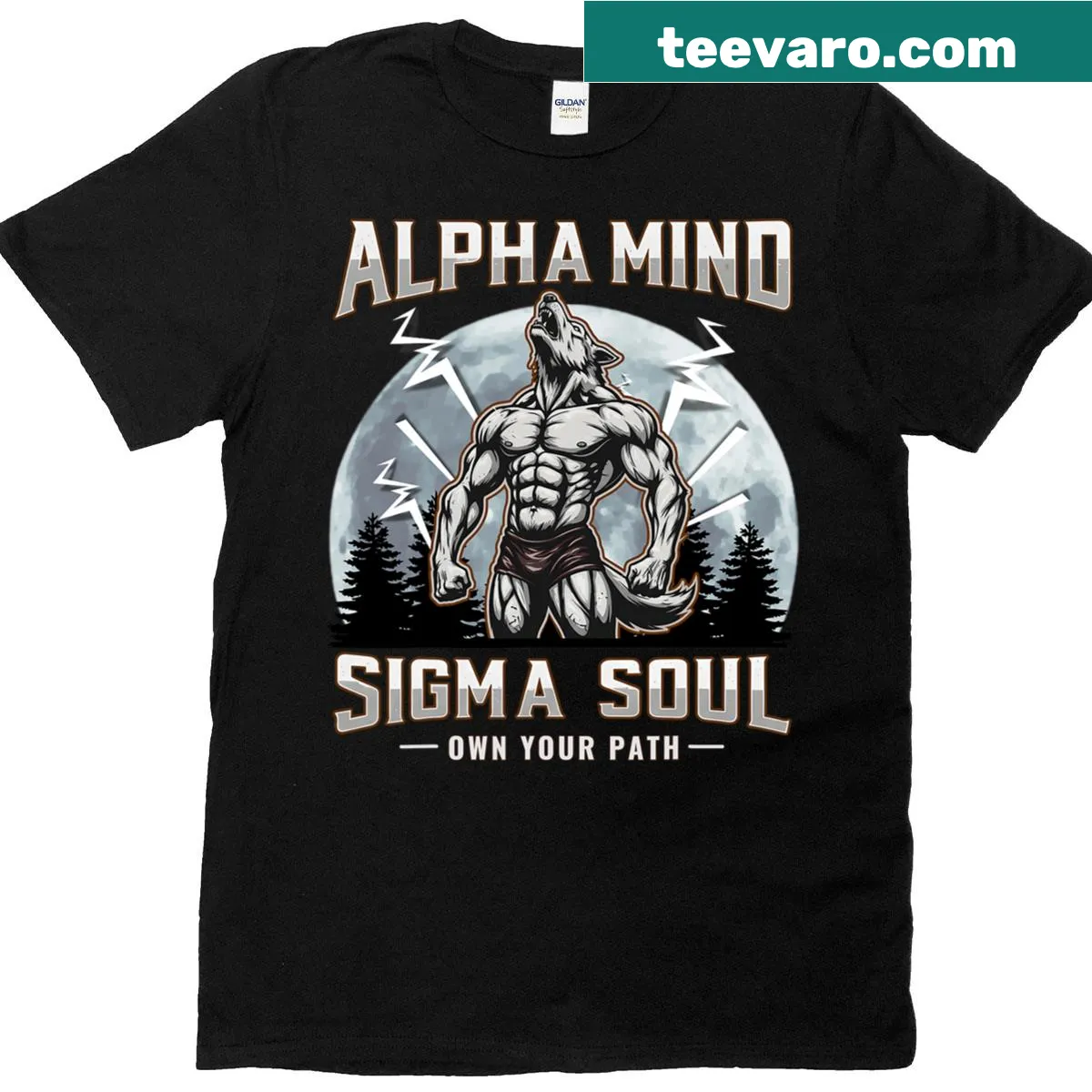 Vintage-style T-shirt with 'Taylor' name design — on a men's t-shirt
