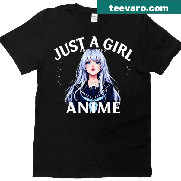 Artistic sketch T-shirt for girls who love anime.