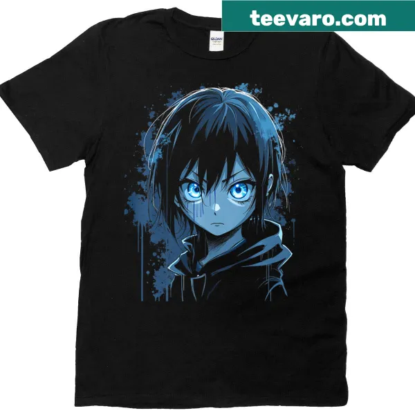 T-shirt featuring popular anime characters