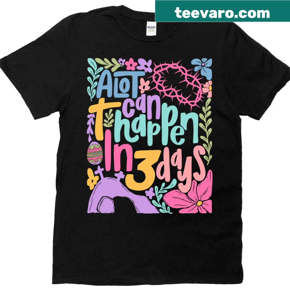 Funny Easter Egg Hunt Supervisor T-shirt with playful graphics — on a men's t-shirt