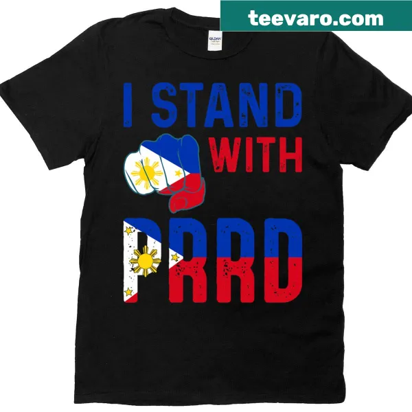 Patriotic t-shirt expressing support for Filipino identity and values.