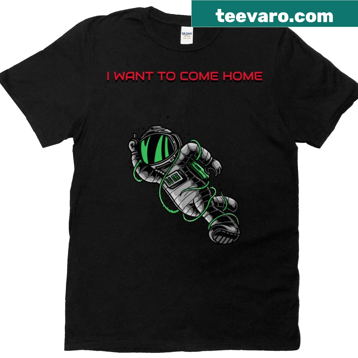 Comforting shirt saying 'I Want To Come Home' — on a men's t-shirt