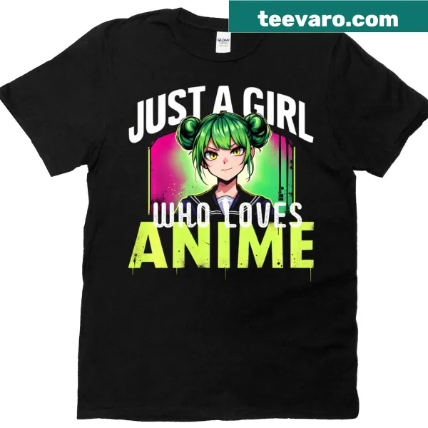 Illustrated t-shirt for anime lovers with playful graphics.