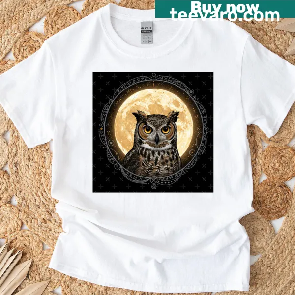 Mystic Eyes silhouette T-shirt design