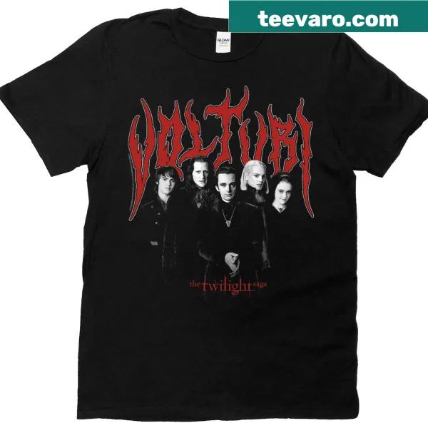 Heavy metal illustration of the Volturi group from Twilight