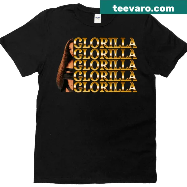 Personalized Western cowgirl T-shirt with a vintage Glorilla design