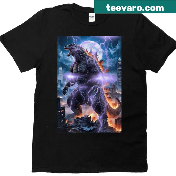 Vintage Kaiju monster movie shirt with humorous design