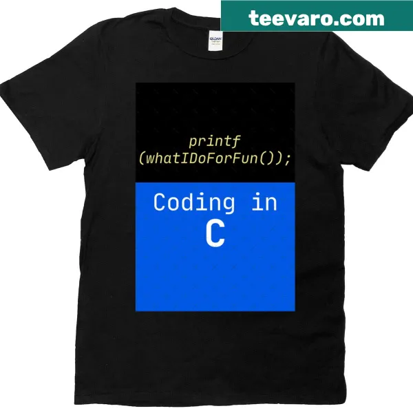 Humorous programmer quote printed on a T-shirt