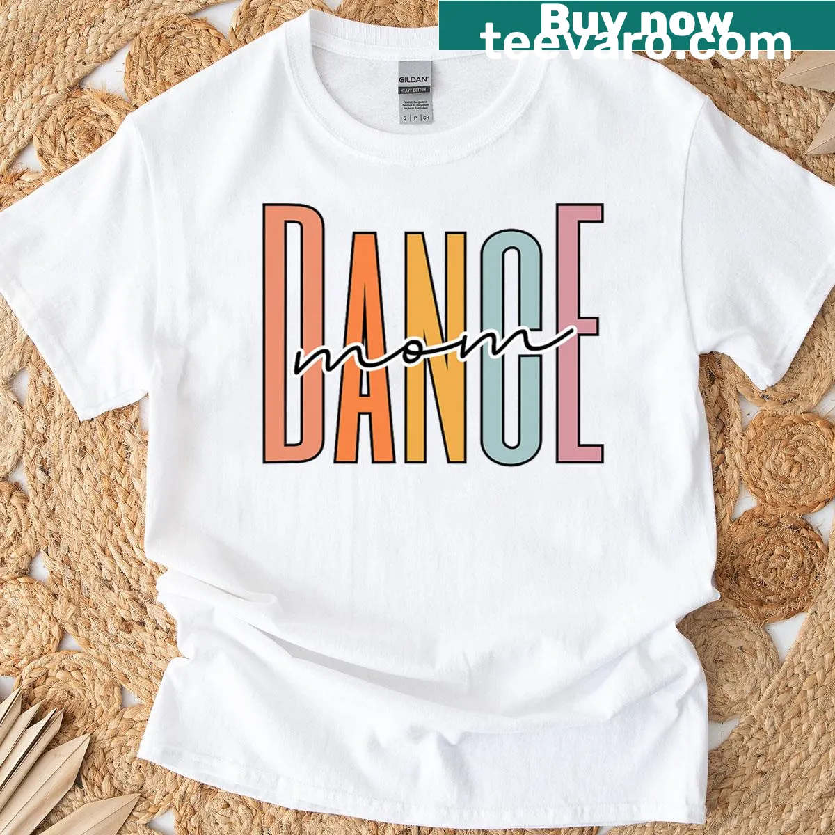 Dance Mom T-shirt with typographic design — on a men's t-shirt