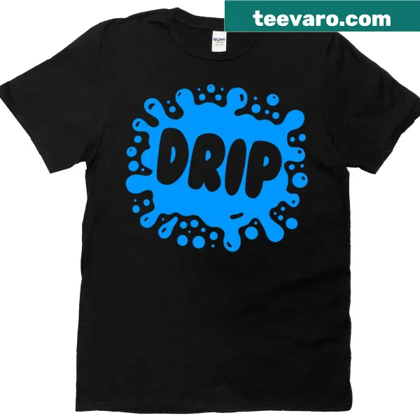 Trendy splat design on T-shirt for Gen Alpha generation