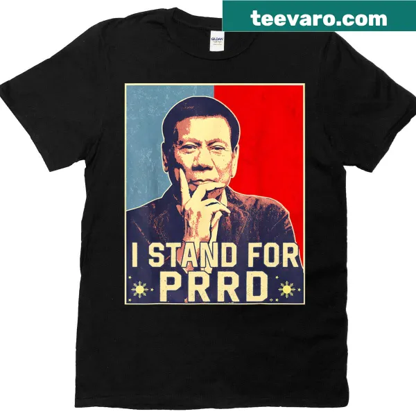 Supporter T-shirt featuring Digong Duterte and Prrd text