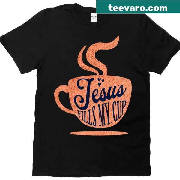 Inspirational t-shirt with a faith message about Jesus