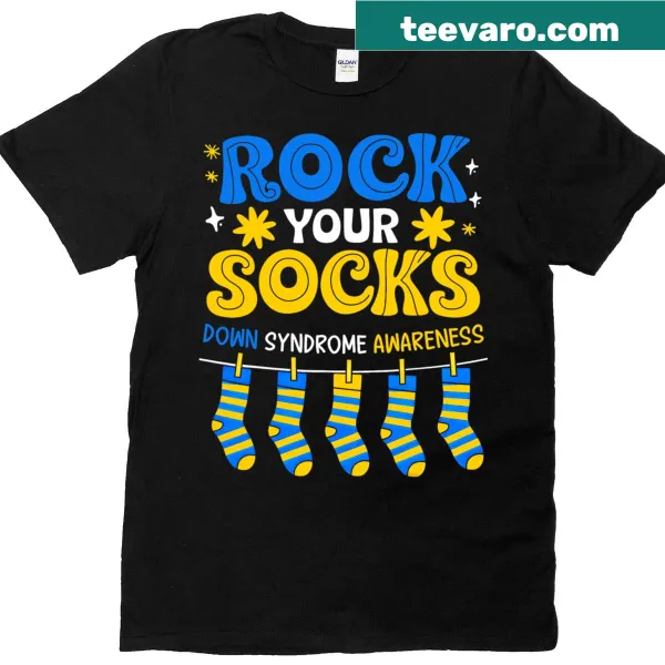 Vintage-style Down Syndrome Awareness shirt for men and kids