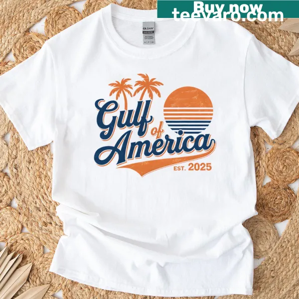 Vintage Gulf of Us America flag t-shirt