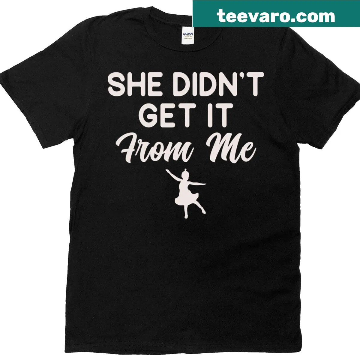 Funny Dance Mom t-shirt with humorous text for Mother's Day — on a men's t-shirt