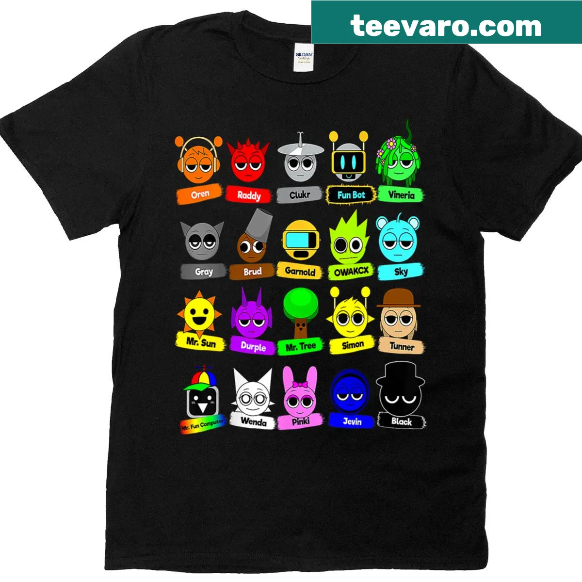 T-shirt with the phrase 'Spunky Funny Toys For Boys And Girls' — on a men's t-shirt