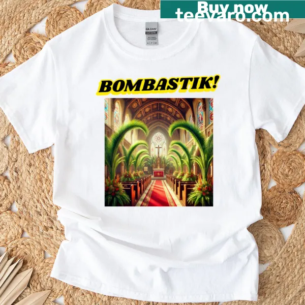 Humorous Bombastik T-shirt design
