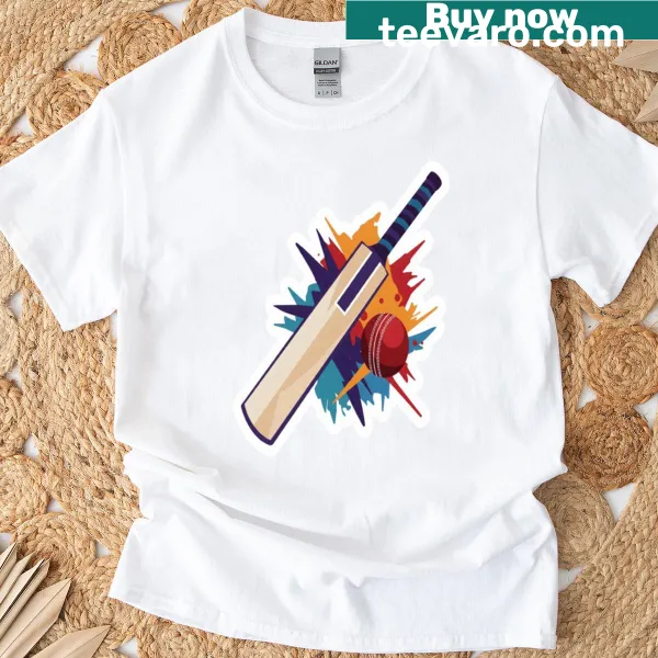 Simple T-shirt with 'Cricket Gear' text