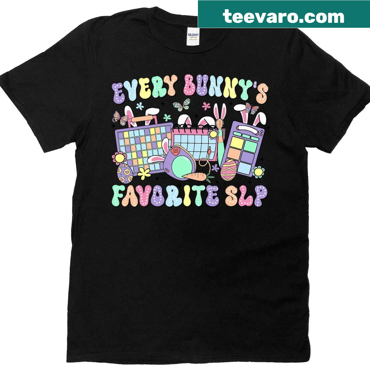 T-shirt with typography emphasizing communication differences — on a men's t-shirt