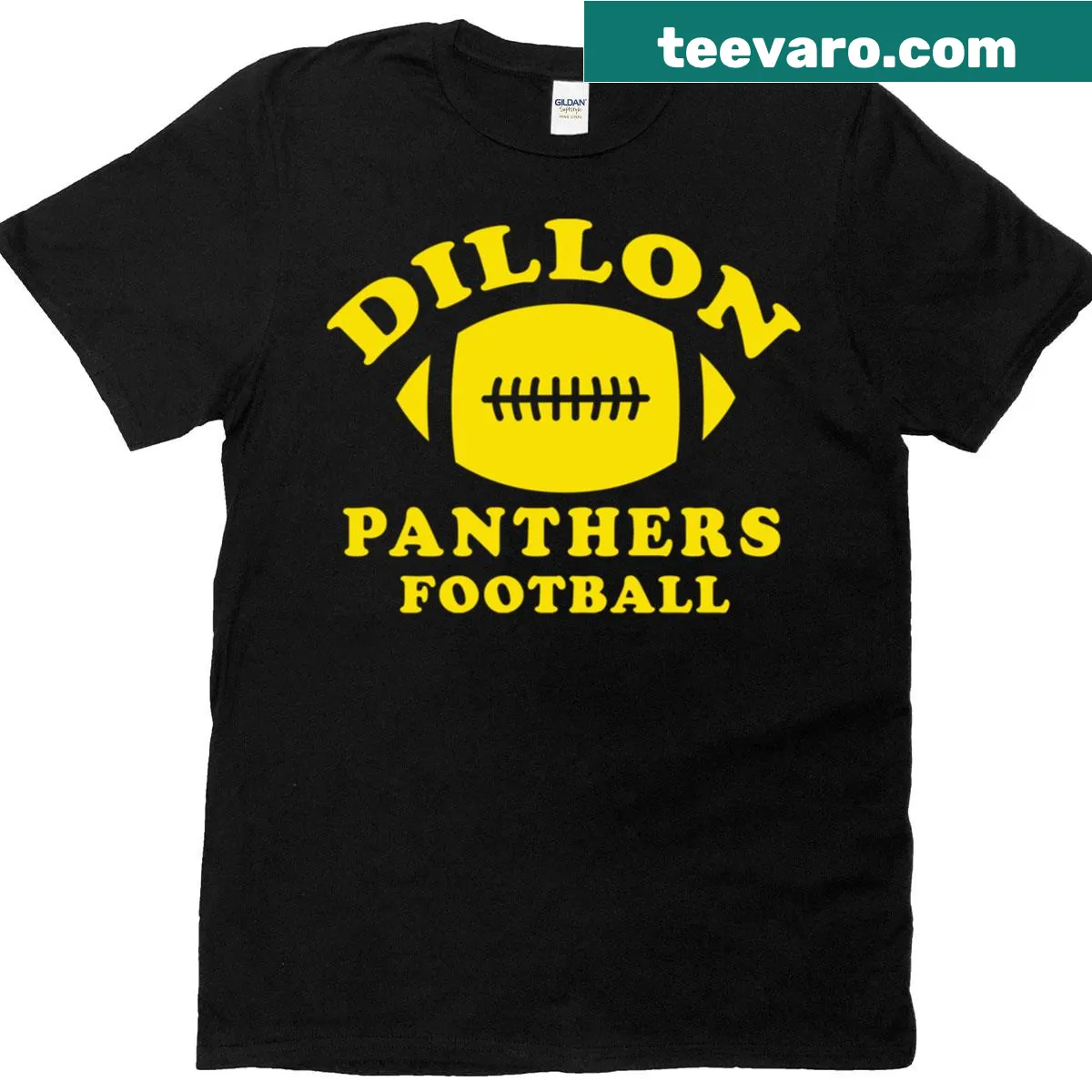 Classic Football T-shirt with bold graphic design. — on a men's t-shirt