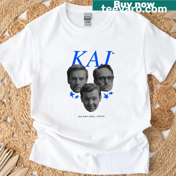 Eurovision 2025 t-shirt with the phrase 'Kaj Bara Bada Bastu'