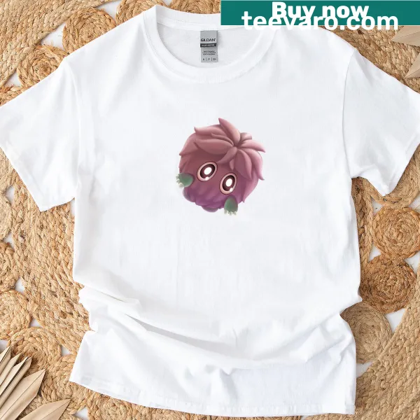 Cartoon Kuriboh T-shirt featuring the iconic fluffy creature