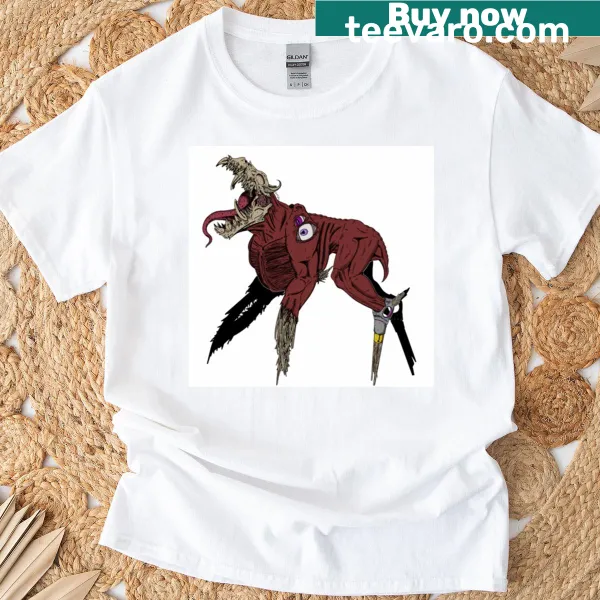 Monster 1 Aragris T-shirt with fantasy creature illustration