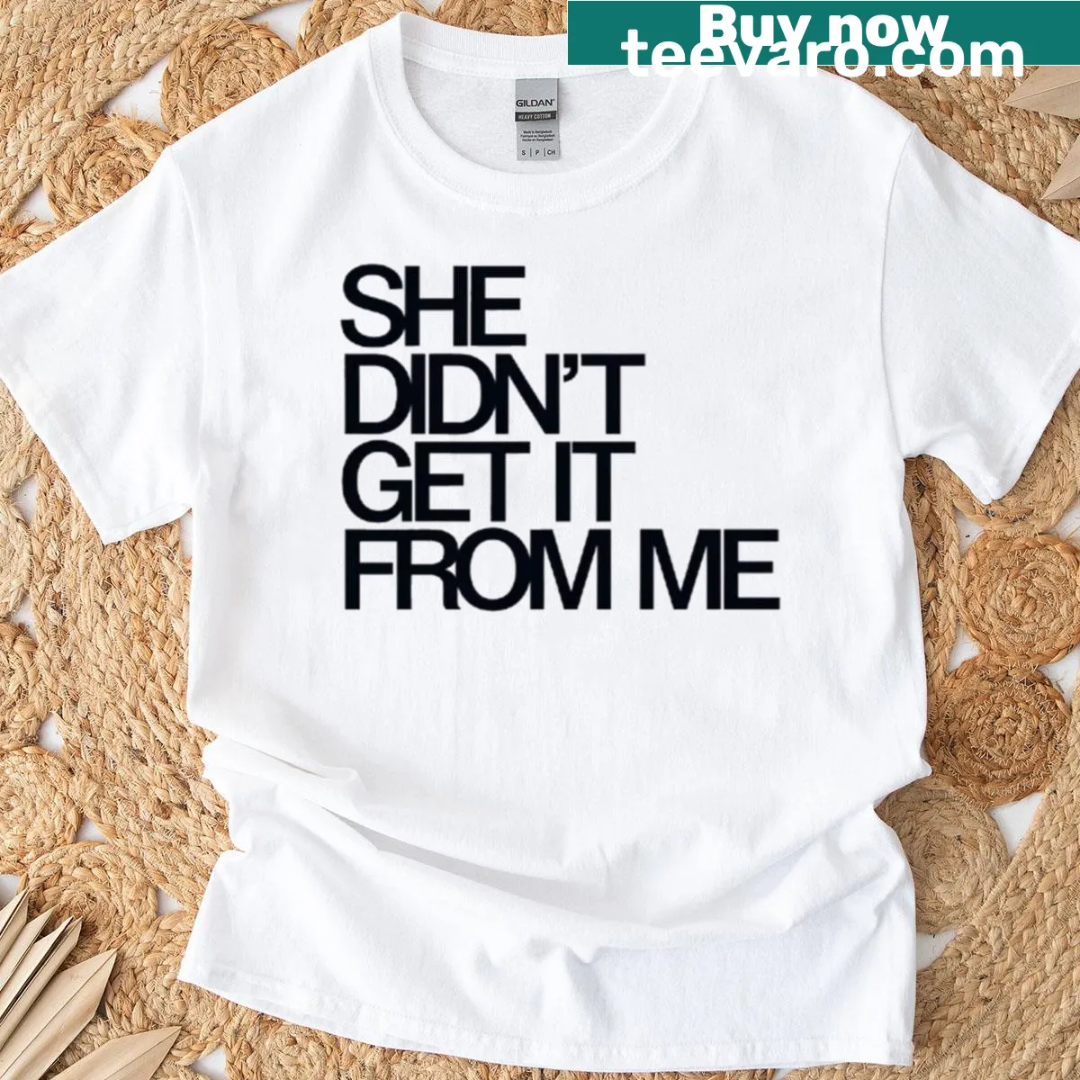 Humorous T-shirt for dance moms featuring a sarcastic quote — on a men's t-shirt