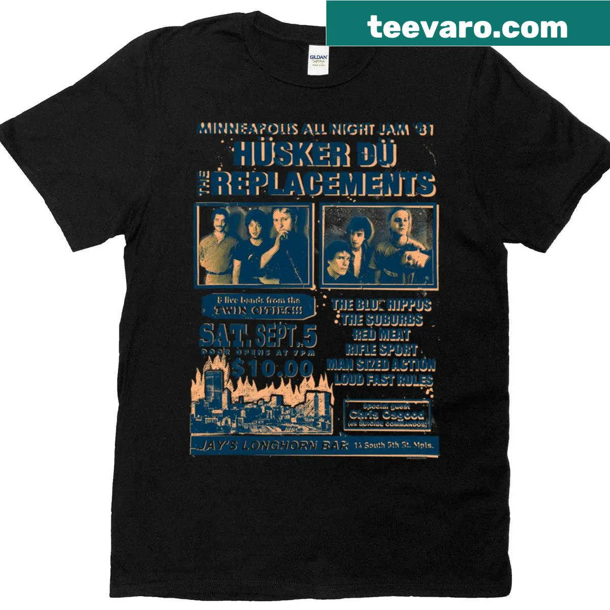 T-shirt with the phrase about artificial intelligence and knowledge — on a men's t-shirt