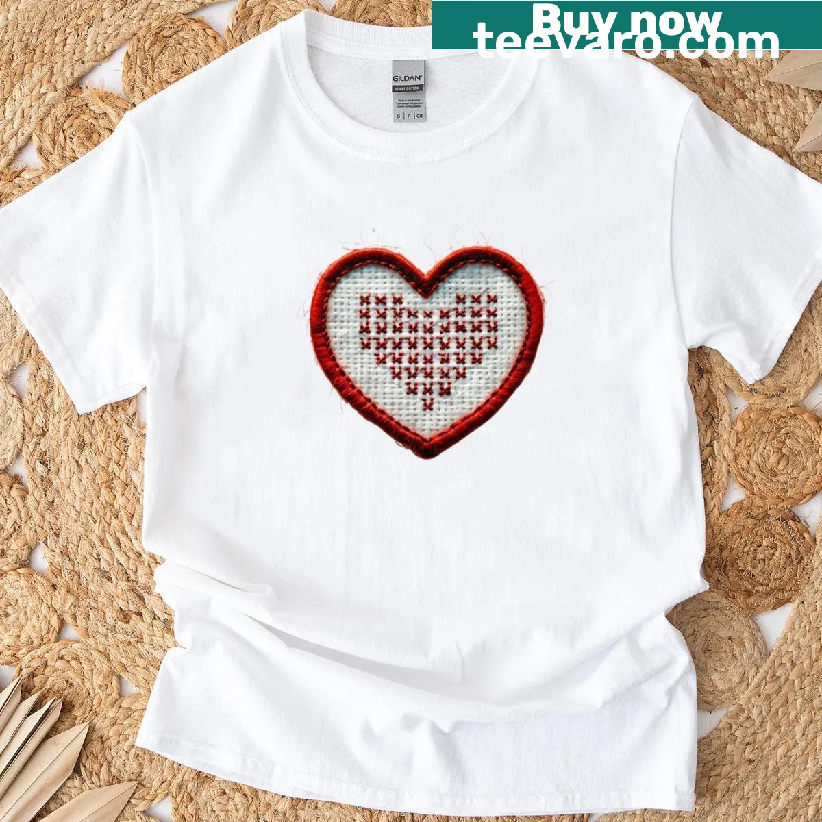 Cute T-shirt featuring the phrase Amor Corazn in cartoon style — on a men's t-shirt